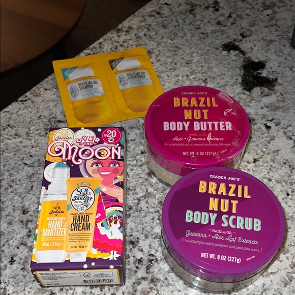 Sol de Janeiro hand set + Trader Joe’s Body Butter and Scrub - Picture 2 of 9